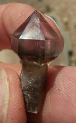 smoky scepter from the fat jack scepter mine in crown king arizona